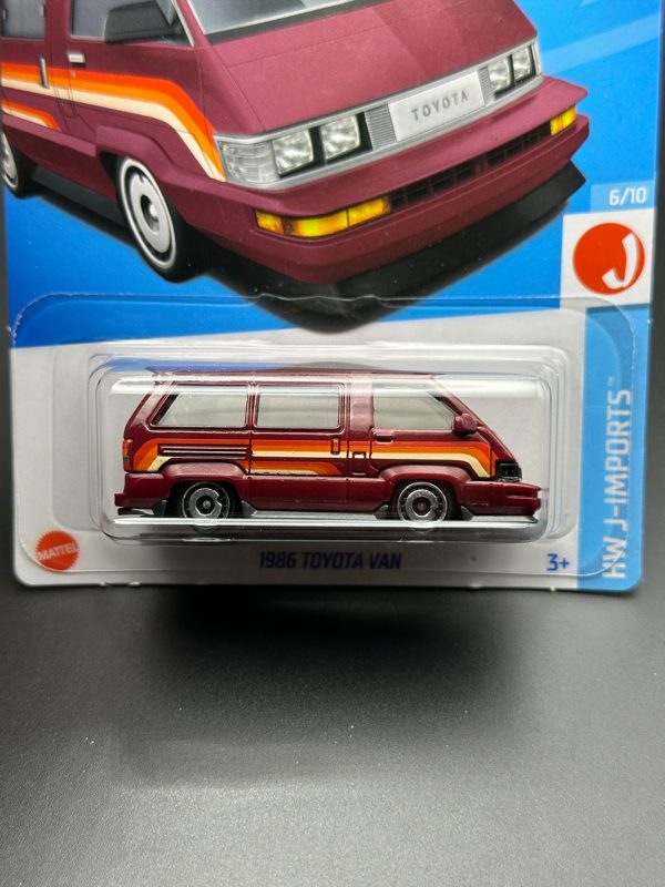 HOT WHEELS - 1986 TOYOTA VAN (2023) - HW J-IMPORTS 6/10