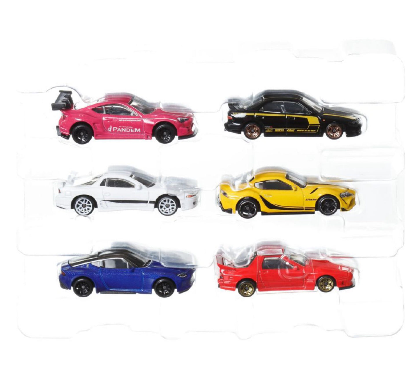HOT WHEELS - STREETS OF JAPAN - 6 PACK - JDM / JAPAN SERIES