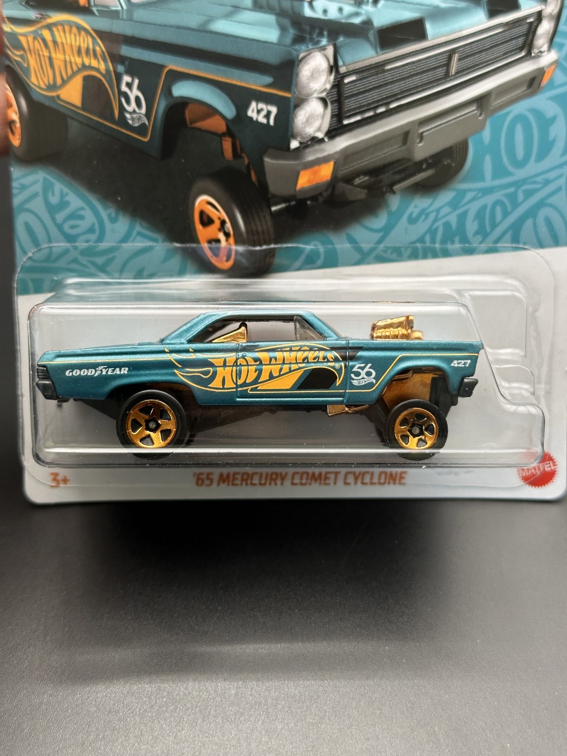 HOT WHEELS - 65 MERCURY COMET CYCLONE (2024) - 56th ANNIVERSARY 4/6
