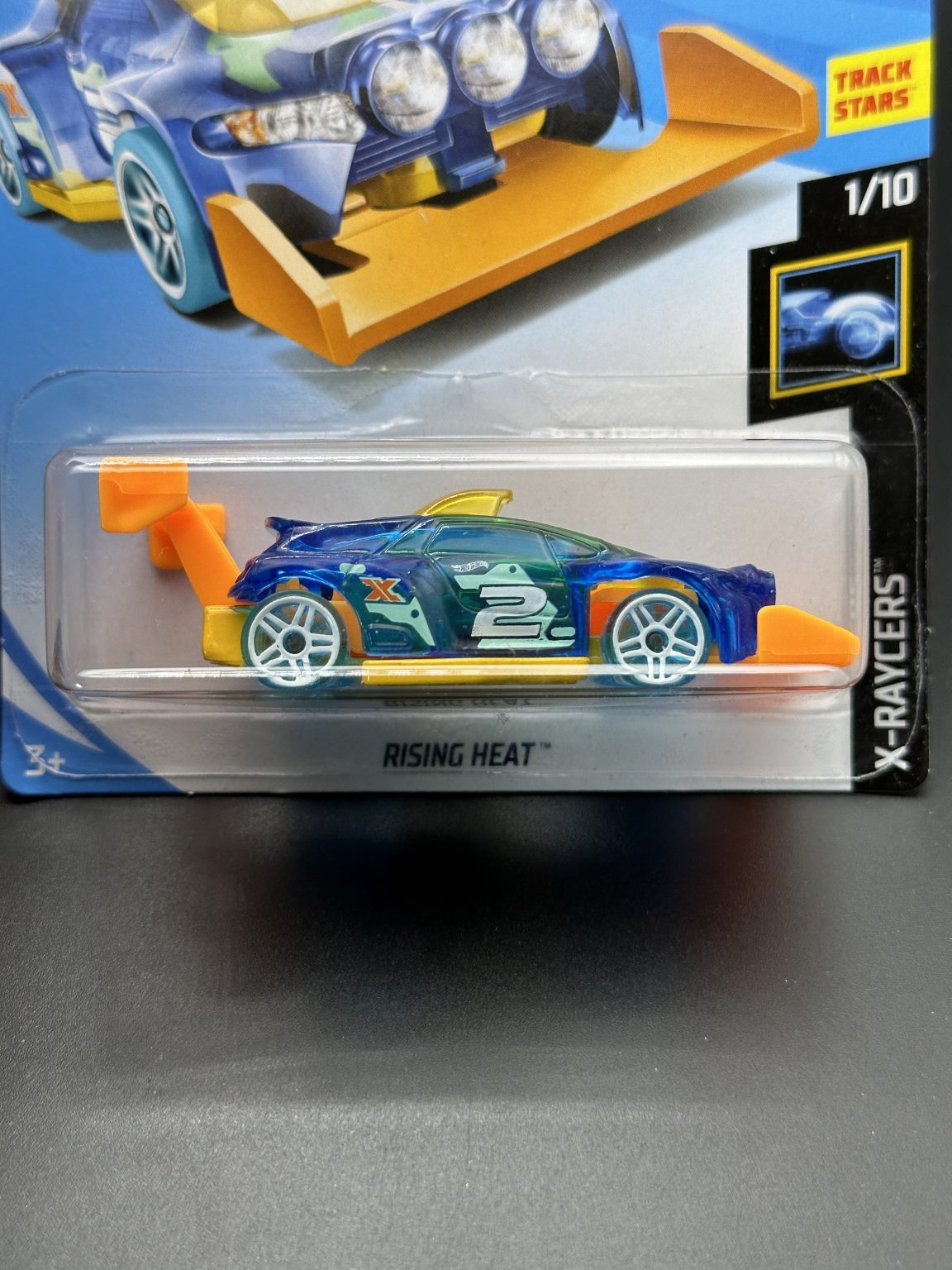 HOT WHEELS - RISING HEAT (2019) - X-RACERS 1/10