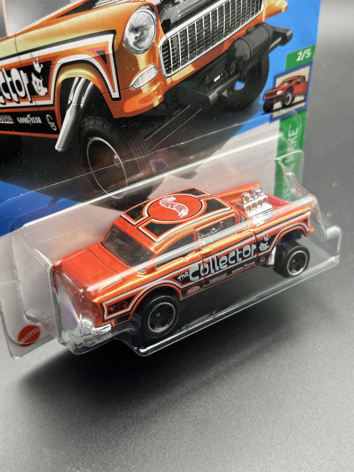 HOT WHEELS - 55 CHEVY BEL AIR GASSER (2024) - HW REVERSE RAKE 2/5