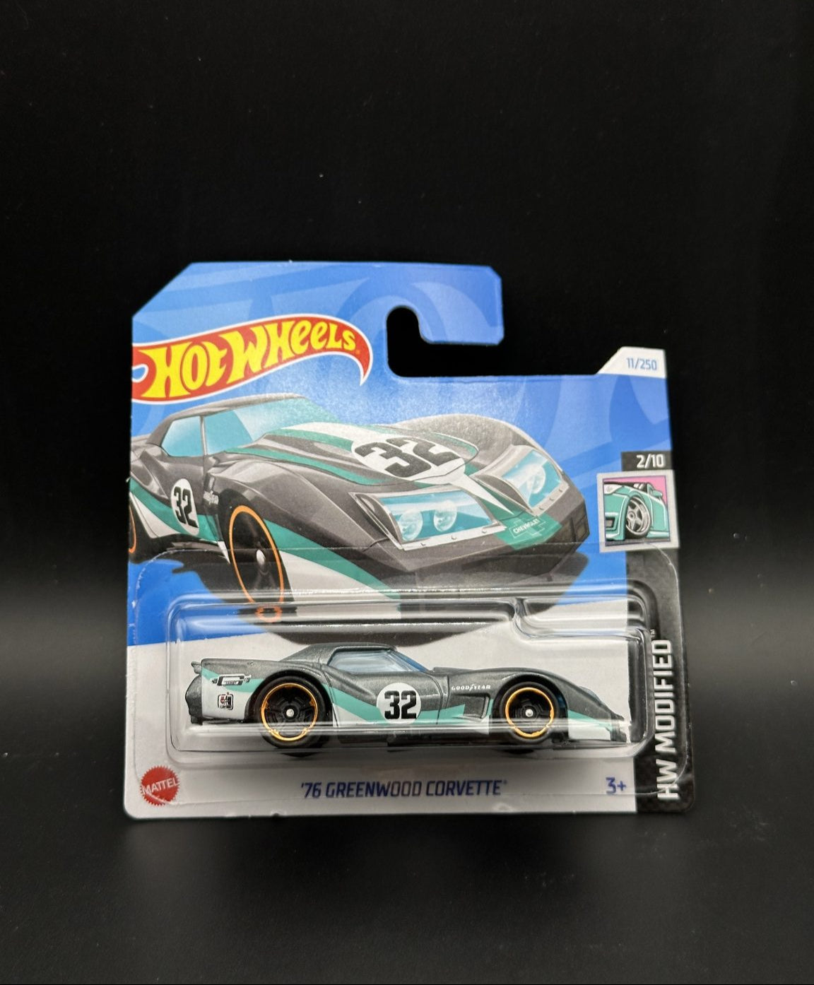 HOT WHEELS - 76 GREENWOOD CORVETTE (2024) - HW MODIFIED 2/10