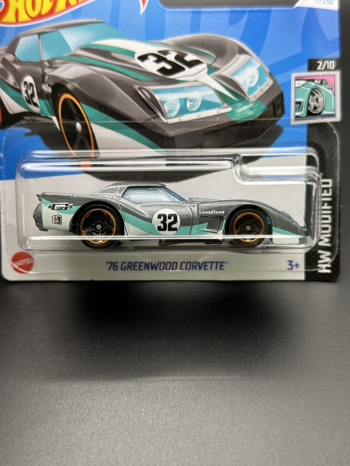 HOT WHEELS - 76 GREENWOOD CORVETTE (2024) - HW MODIFIED 2/10