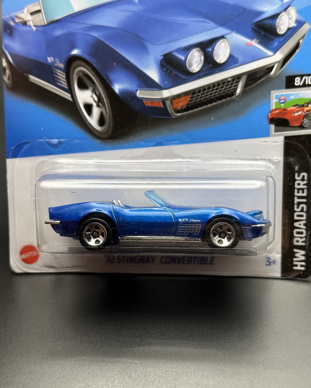 HOT WHEELS - 72 STINGRAY CONVERTIBLE (2023) - HW ROADSTERS 8/10