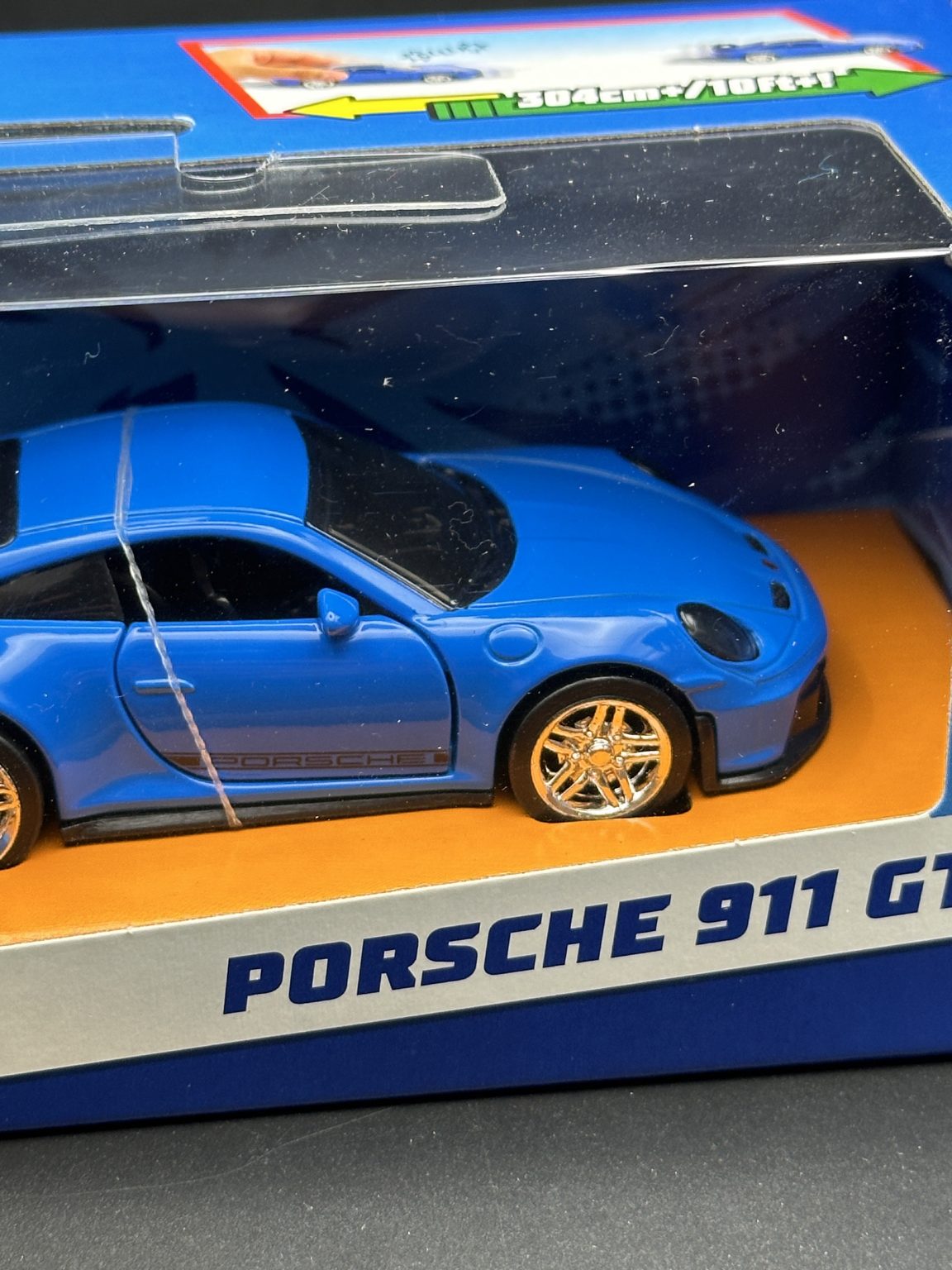 HOT WHEELS - PORSCHE 911 GT3 (2024) - HW FACTORY FRESH - PULL BACK SPEEDERS