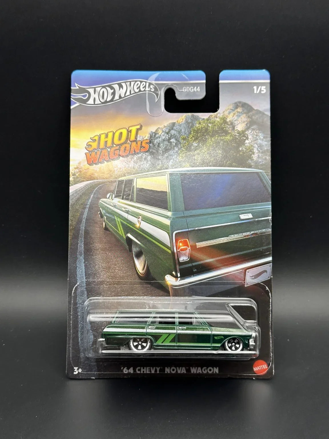 HOT WHEELS - 64 CHEVY NOVA WAGON (2024) - HW HOT WAGONS SERIES 1/5