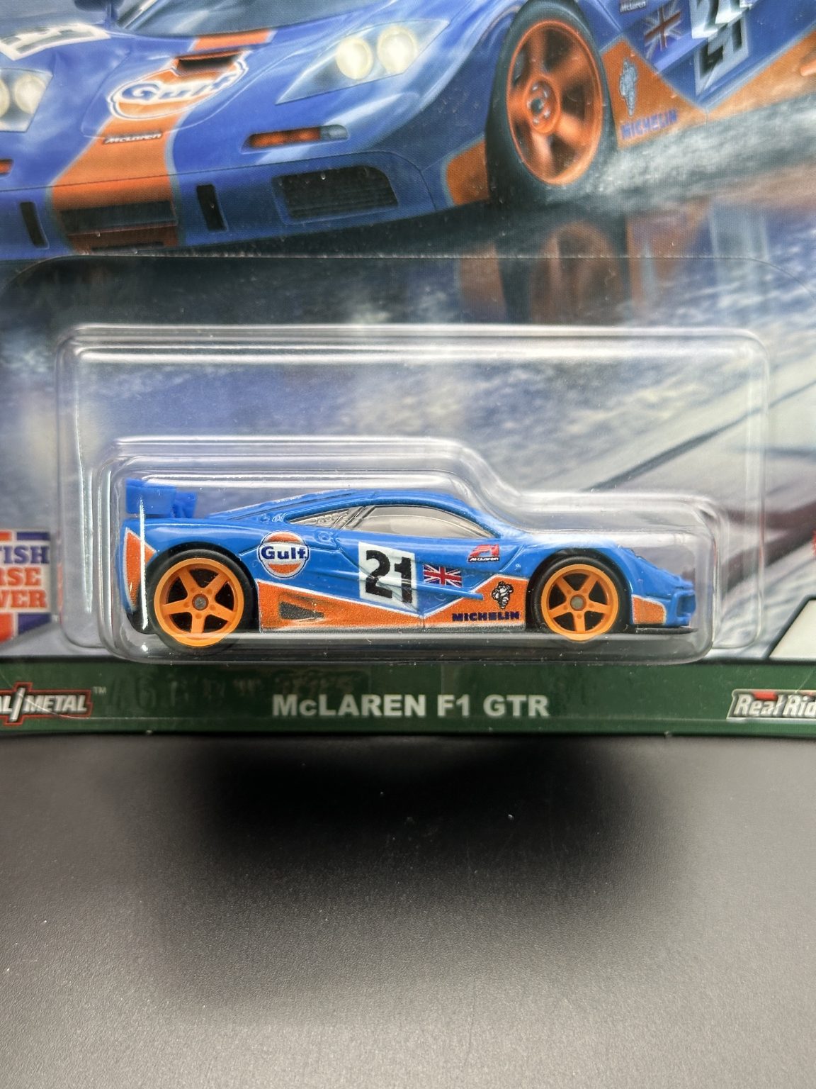 HOT WHEELS - MCLAREN F1 GTR (2021) - BRITISH HORSEPOWER 1/5