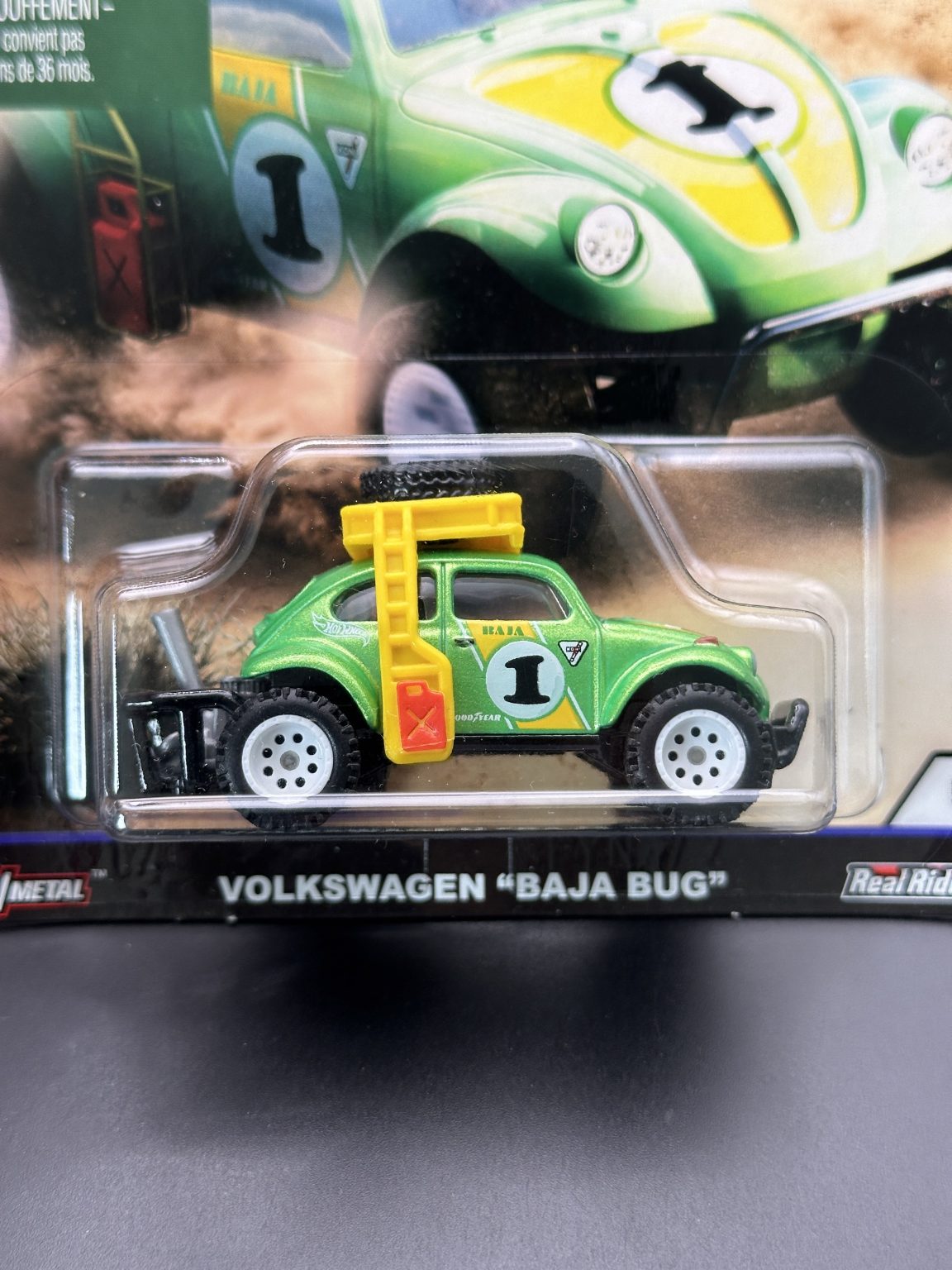 HOT WHEELS - VOLKSWAGEN BAJA BUG (2019) - CAR CULTURE - DESERT RALLY 5/5
