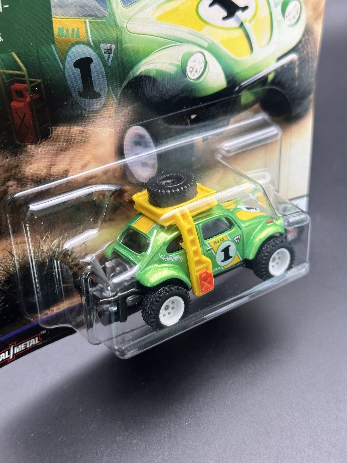 HOT WHEELS - VOLKSWAGEN BAJA BUG (2019) - CAR CULTURE - DESERT RALLY 5/5