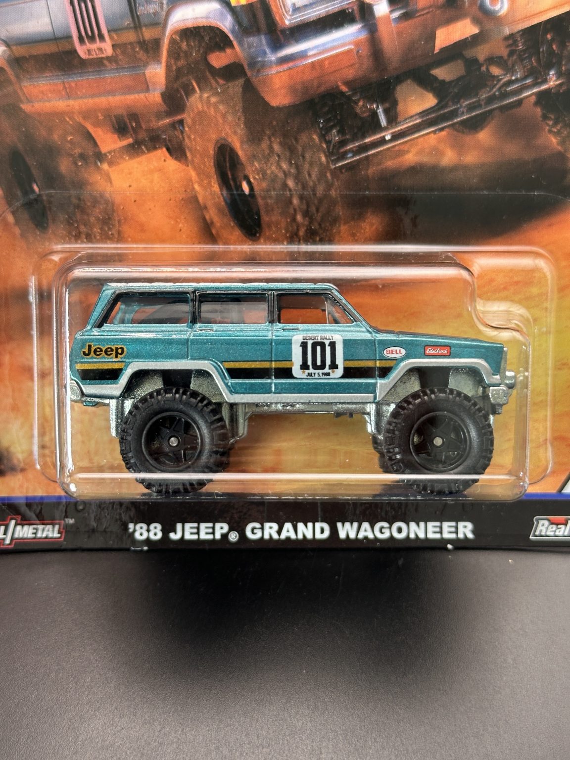 HOT WHEELS - 88 JEEP GRAND WAGONEER (2019) - CAR CULTURE - DESERT RALLY 3/5