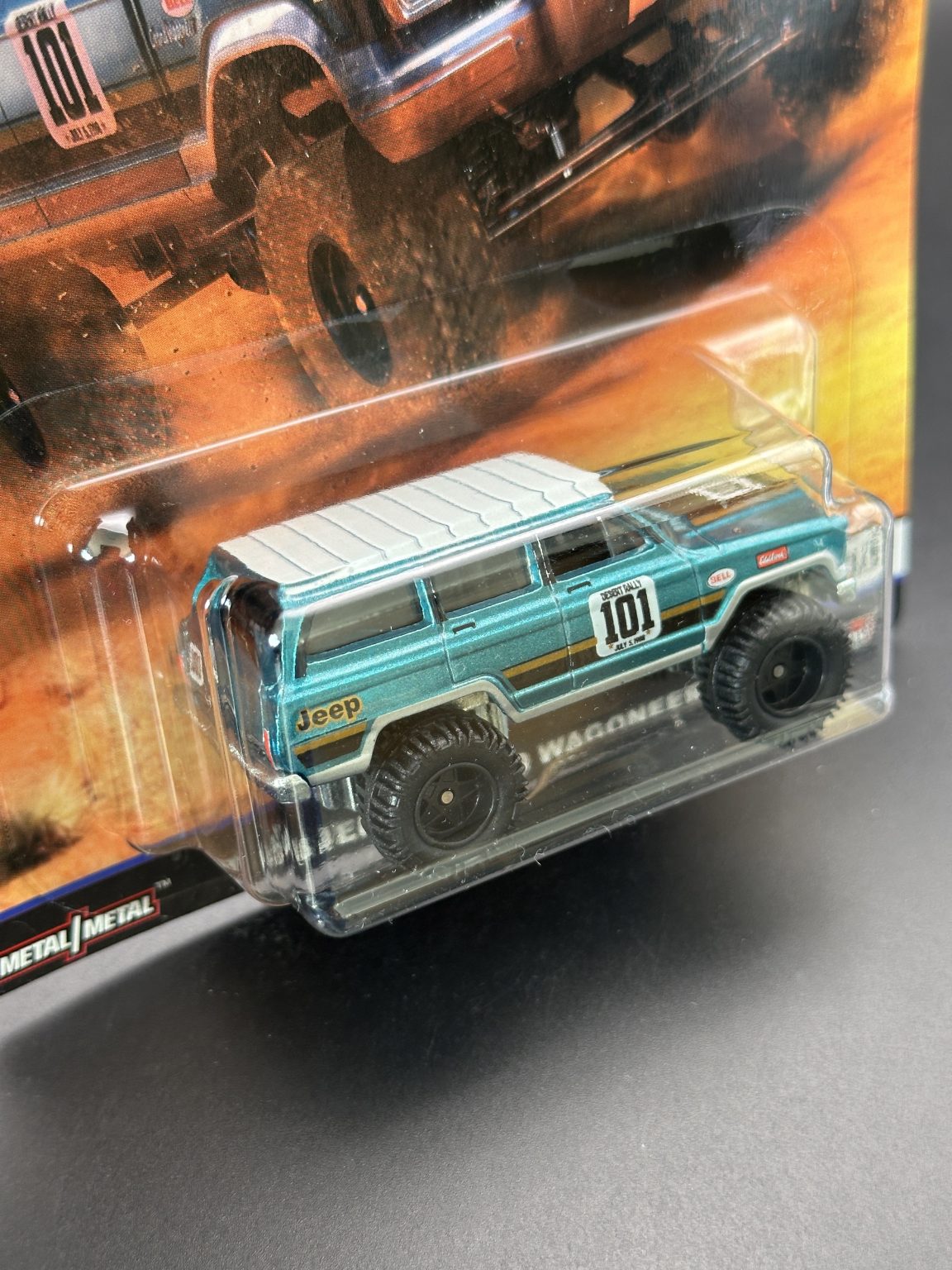 HOT WHEELS - 88 JEEP GRAND WAGONEER (2019) - CAR CULTURE - DESERT RALLY 3/5