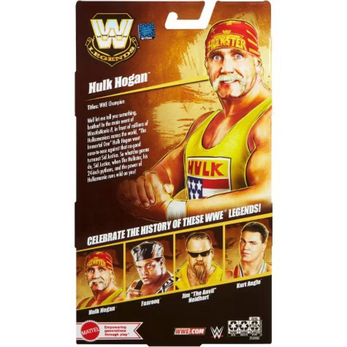 WWE ELITE COLLECTION - LEGENDS - HULK HOGAN 2024 - ACTION FIGURE