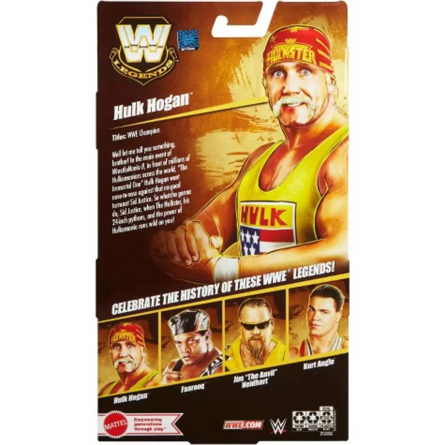 WWE ELITE COLLECTION - LEGENDS - HULK HOGAN 2024 - ACTION FIGURE