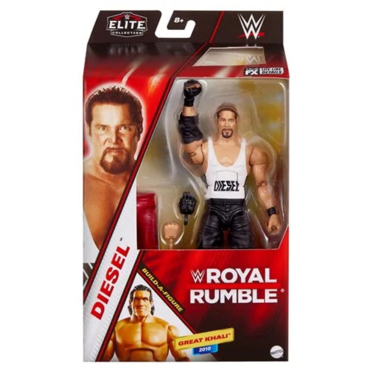 WWE ELITE COLLECTION - DIESEL - 2025 - GREAT KHALI BAF - ACTION FIGURE