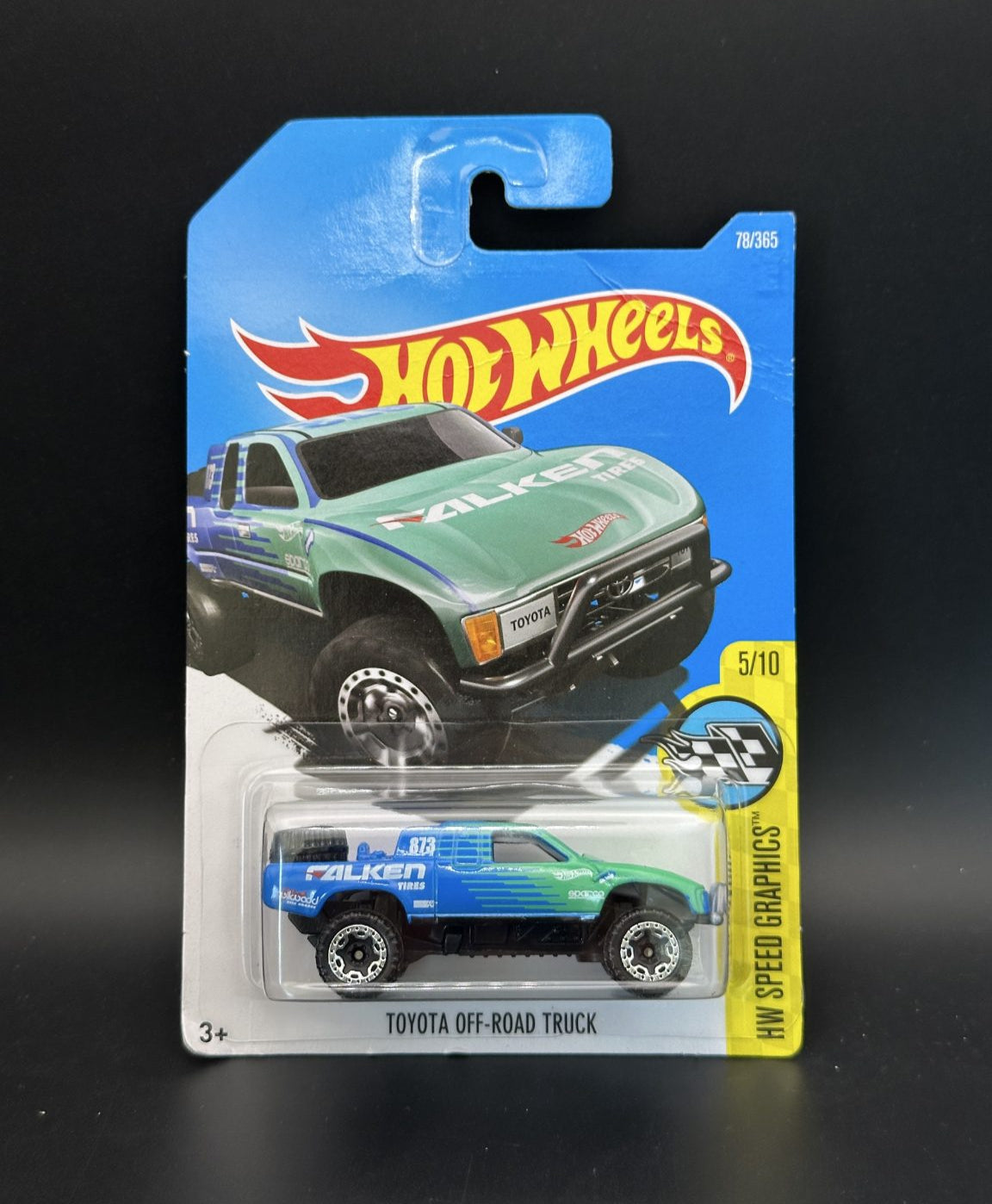HOT WHEELS - TOYOTA OFF ROAD TRUCK (2017) - HW SPEED GRAPHICS 5/10