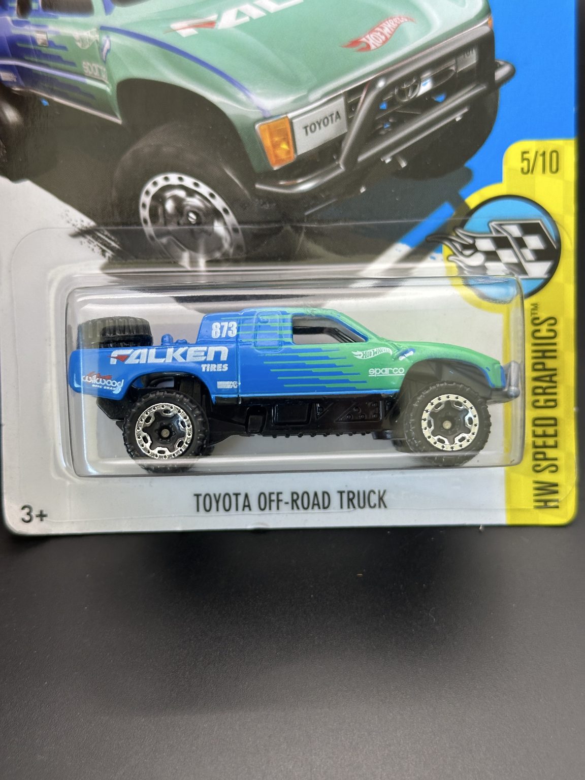 HOT WHEELS - TOYOTA OFF ROAD TRUCK (2017) - HW SPEED GRAPHICS 5/10