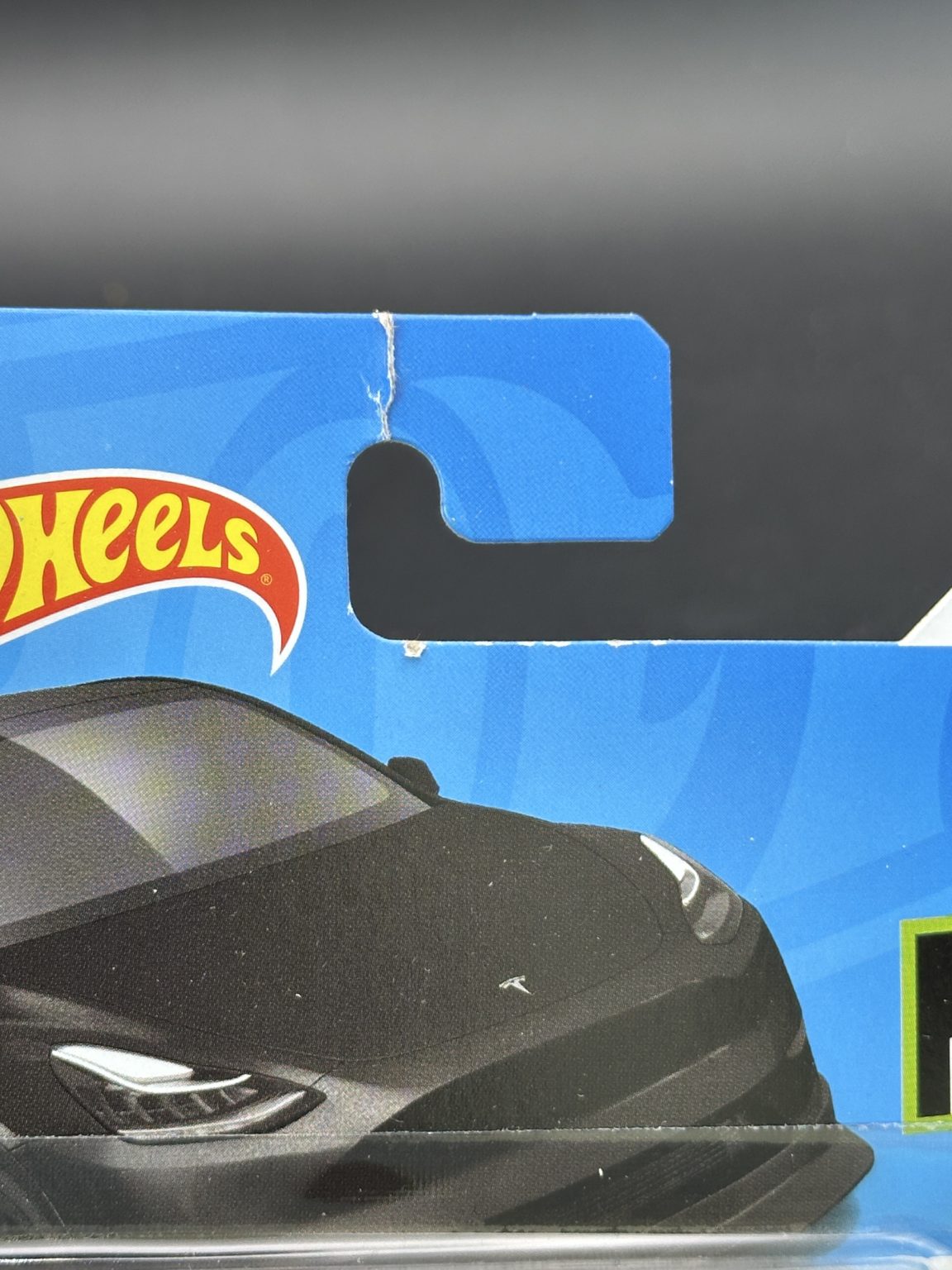HOT WHEELS - TESLA MODEL Y (2024) - HW GREEN SPEED 3/10