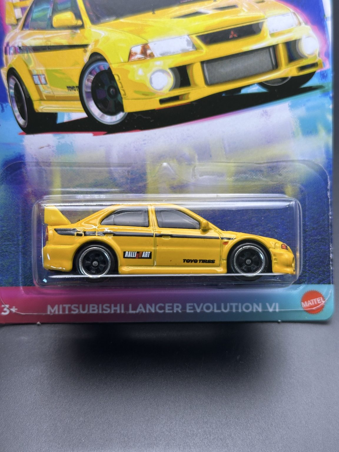 HOT WHEELS - MITSUBISHI LANCER EVOLUTION VI (2024) - 90s STREET SCENE 2/5