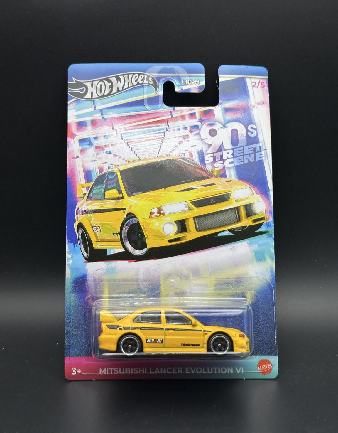 HOT WHEELS - MITSUBISHI LANCER EVOLUTION VI (2024) - 90s STREET SCENE 2/5
