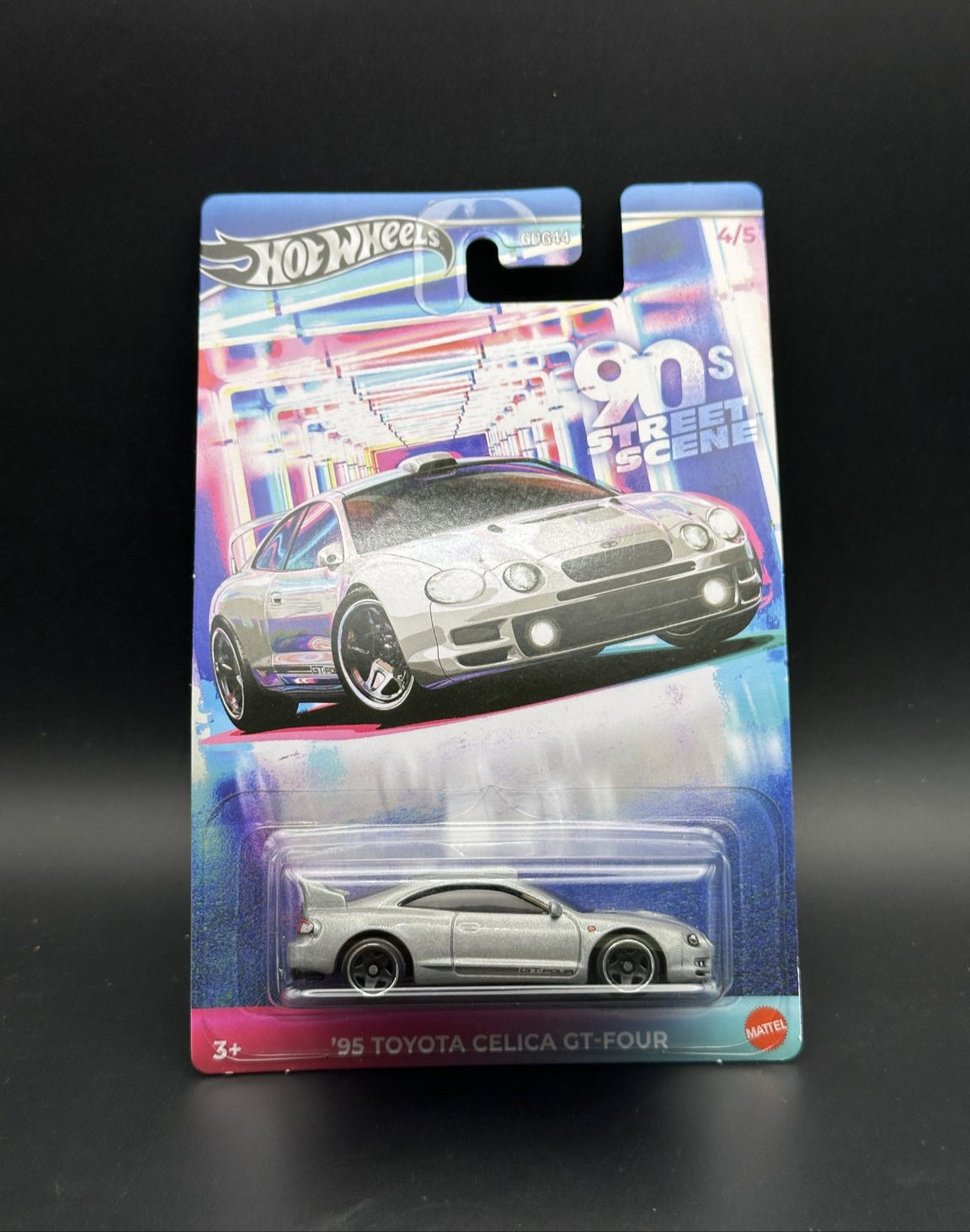 HOT WHEELS - 95 TOYOTA CELICA GT FOUR (2024) - 90s STREET SCENE 4/5