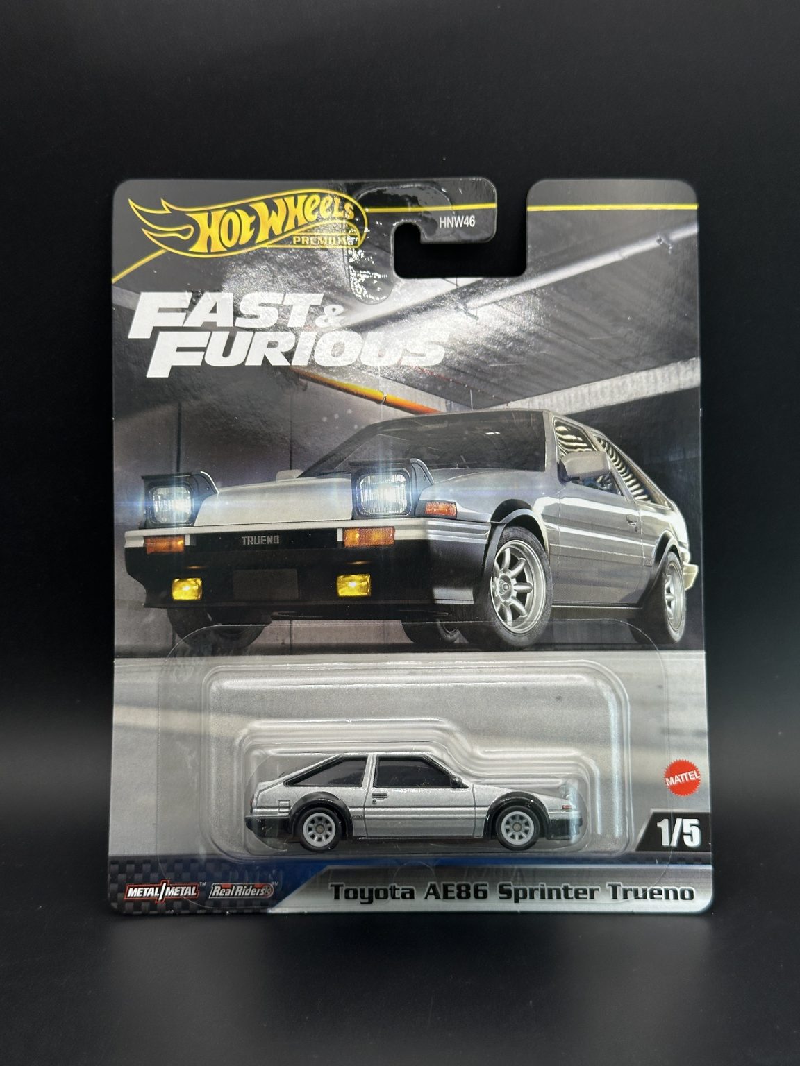 HOT WHEELS - TOYOTA AE86 SPRINTER TRUENO (2024) - FAST & FURIOUS 1/5