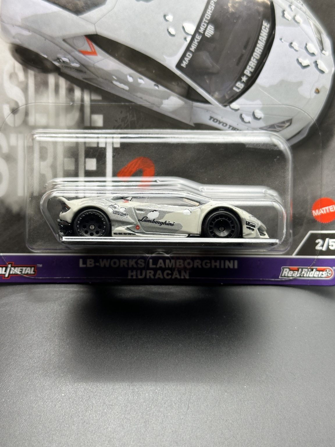 HOT WHEELS - LBWK LAMBORGHINI HURACAN (2024) - CAR CULTURE - SLIDE STREET 2 2/5