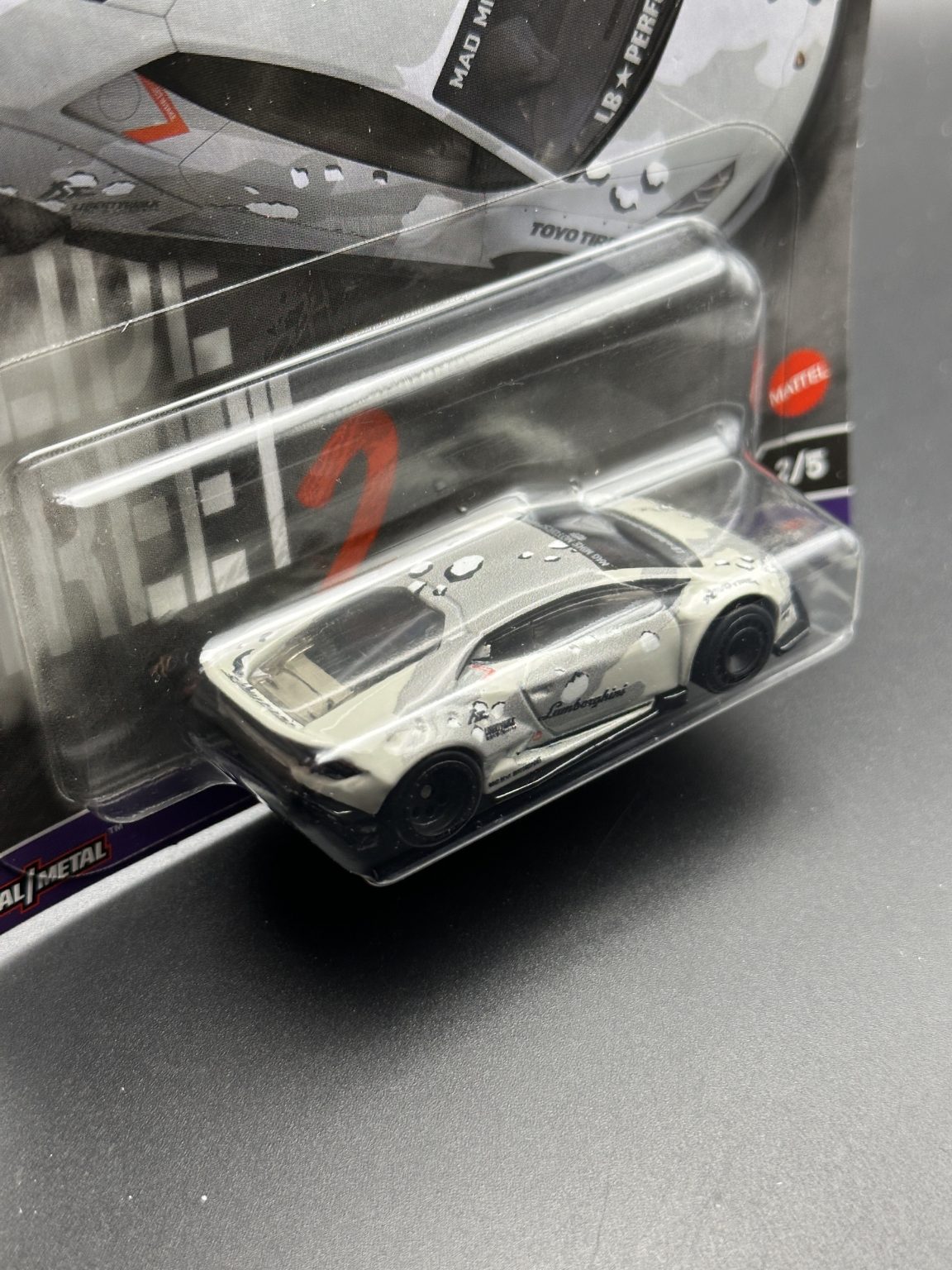 HOT WHEELS - LBWK LAMBORGHINI HURACAN (2024) - CAR CULTURE - SLIDE STREET 2 2/5
