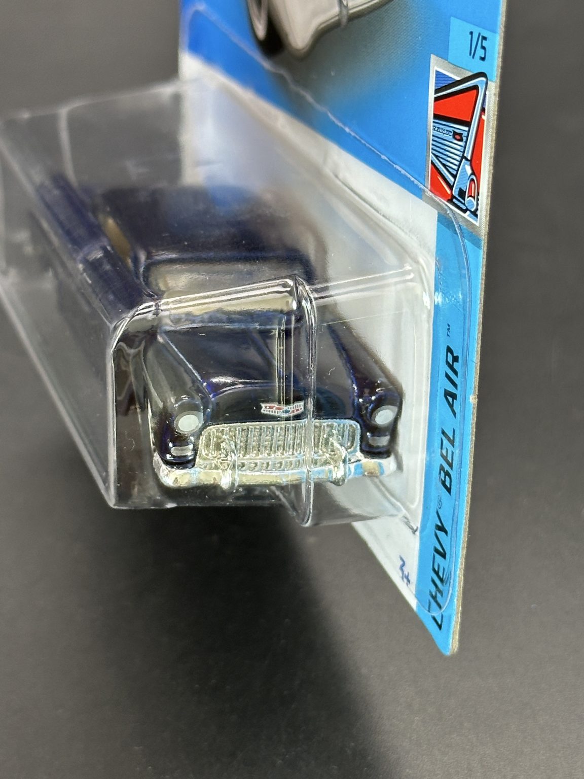 HOT WHEELS - 55 CHEVY (2022) - SUPER TREASURE HUNT - HW CHEVY BEL AIR 1/5