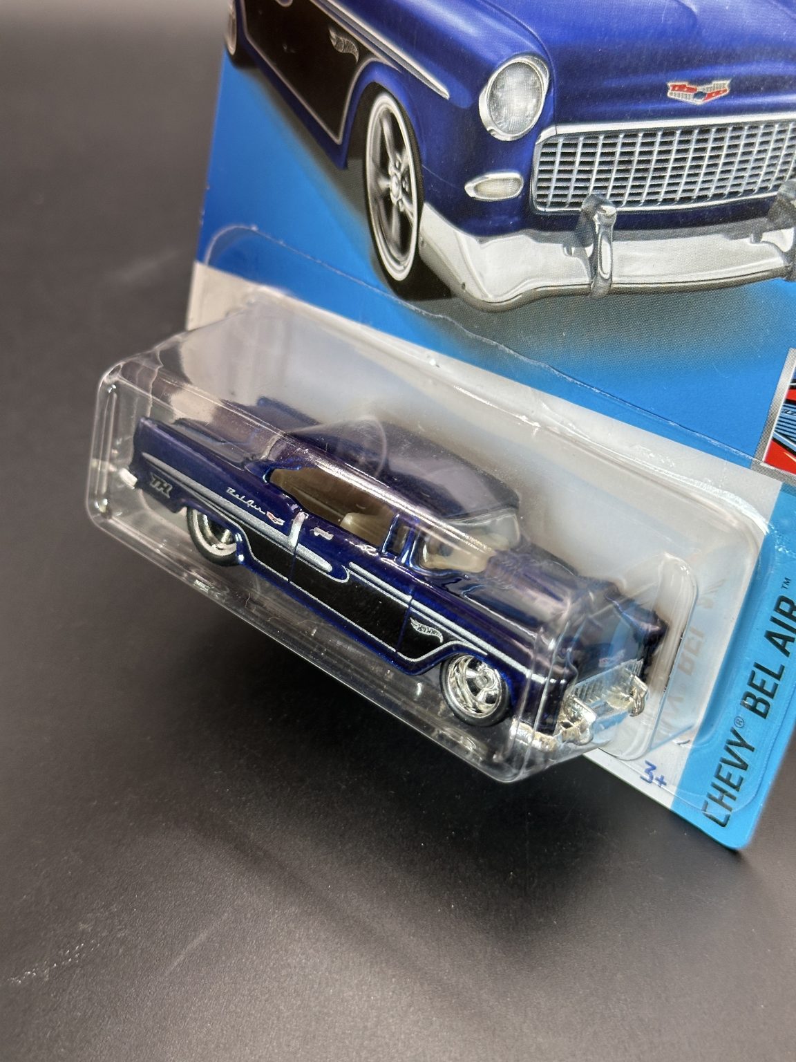 HOT WHEELS - 55 CHEVY (2022) - SUPER TREASURE HUNT - HW CHEVY BEL AIR 1/5