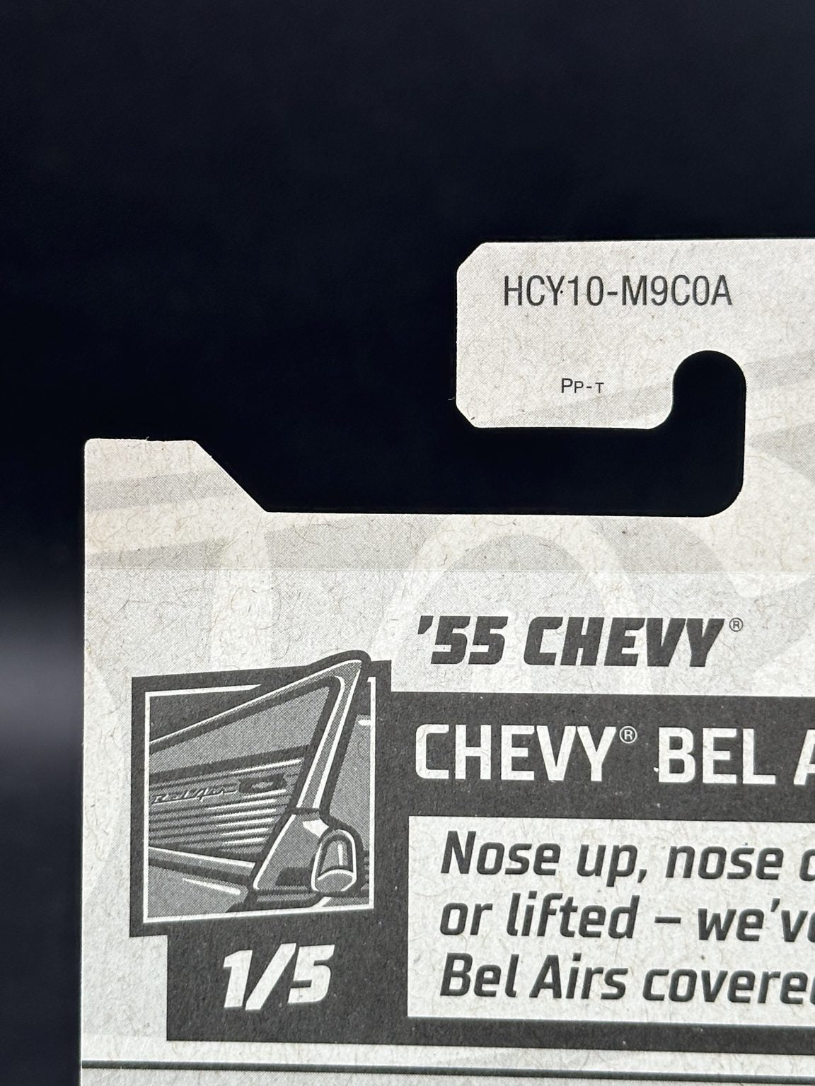 HOT WHEELS - 55 CHEVY (2022) - SUPER TREASURE HUNT - HW CHEVY BEL AIR 1/5