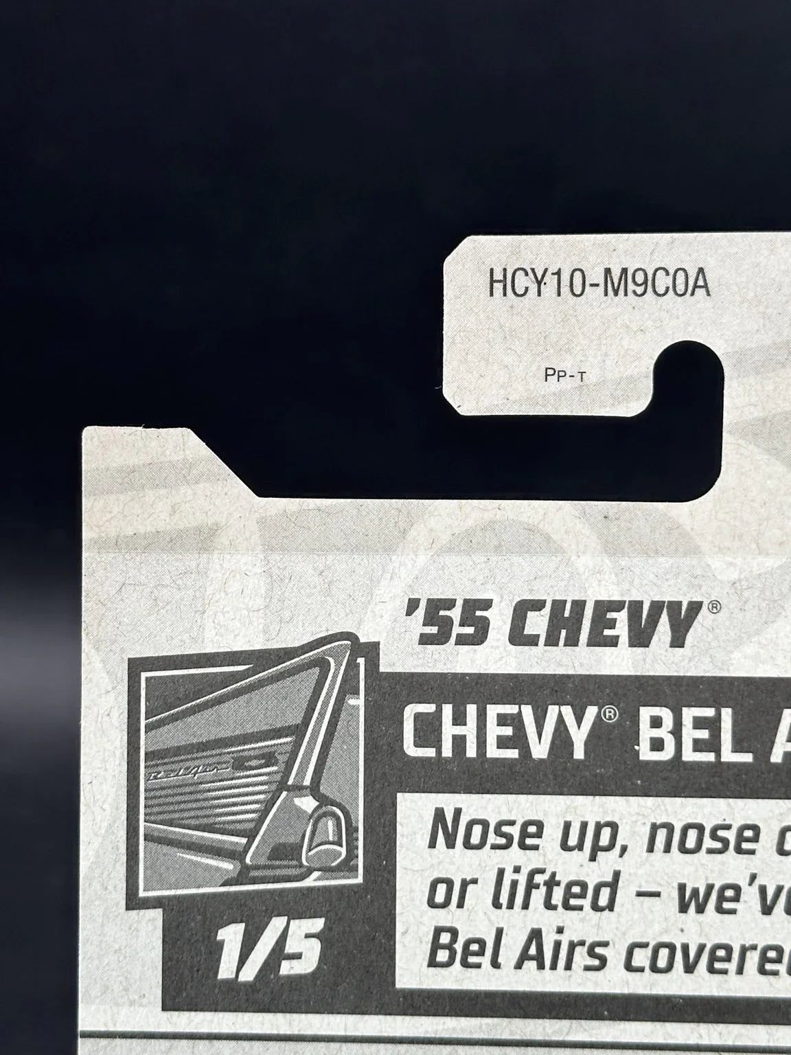 HOT WHEELS - 55 CHEVY (2022) - SUPER TREASURE HUNT - HW CHEVY BEL AIR 1/5