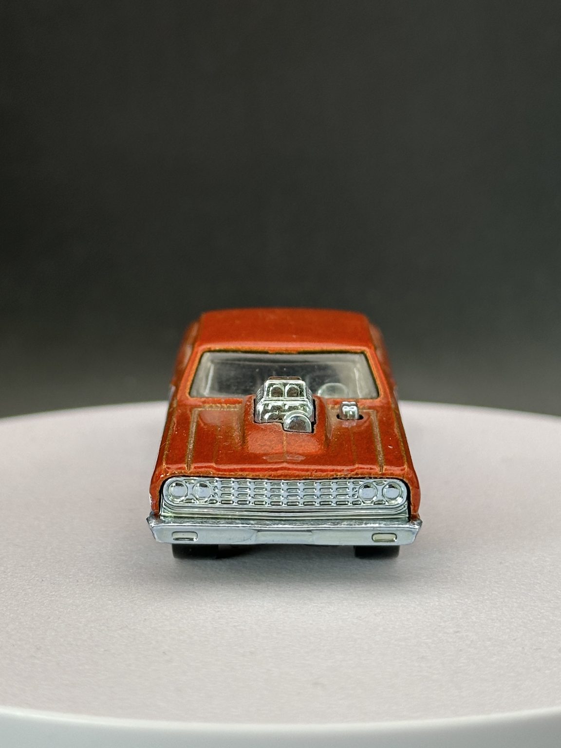 HOT WHEELS - 64 CHEVY CHEVELLE SS (2021) - HW ORANGE AND BLUE 1/5 - LOOSE