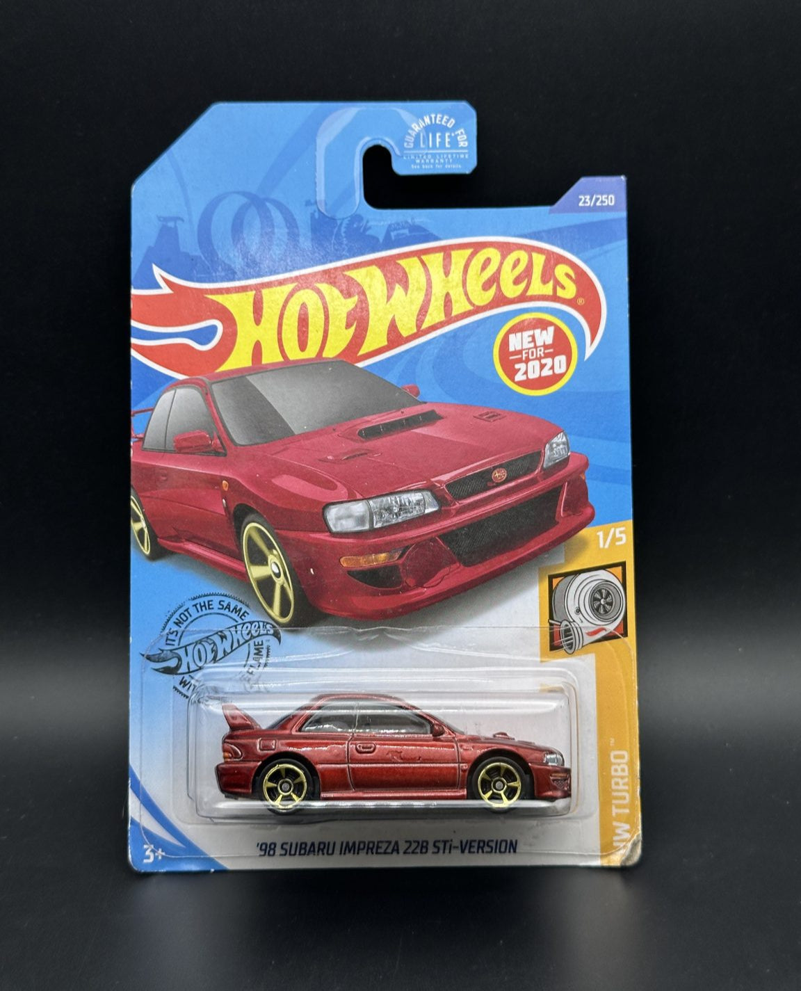 HOT WHEELS - 98 SUBARU IMPREZA 22B STI VERSION (2020) - HW TURBO 1/5
