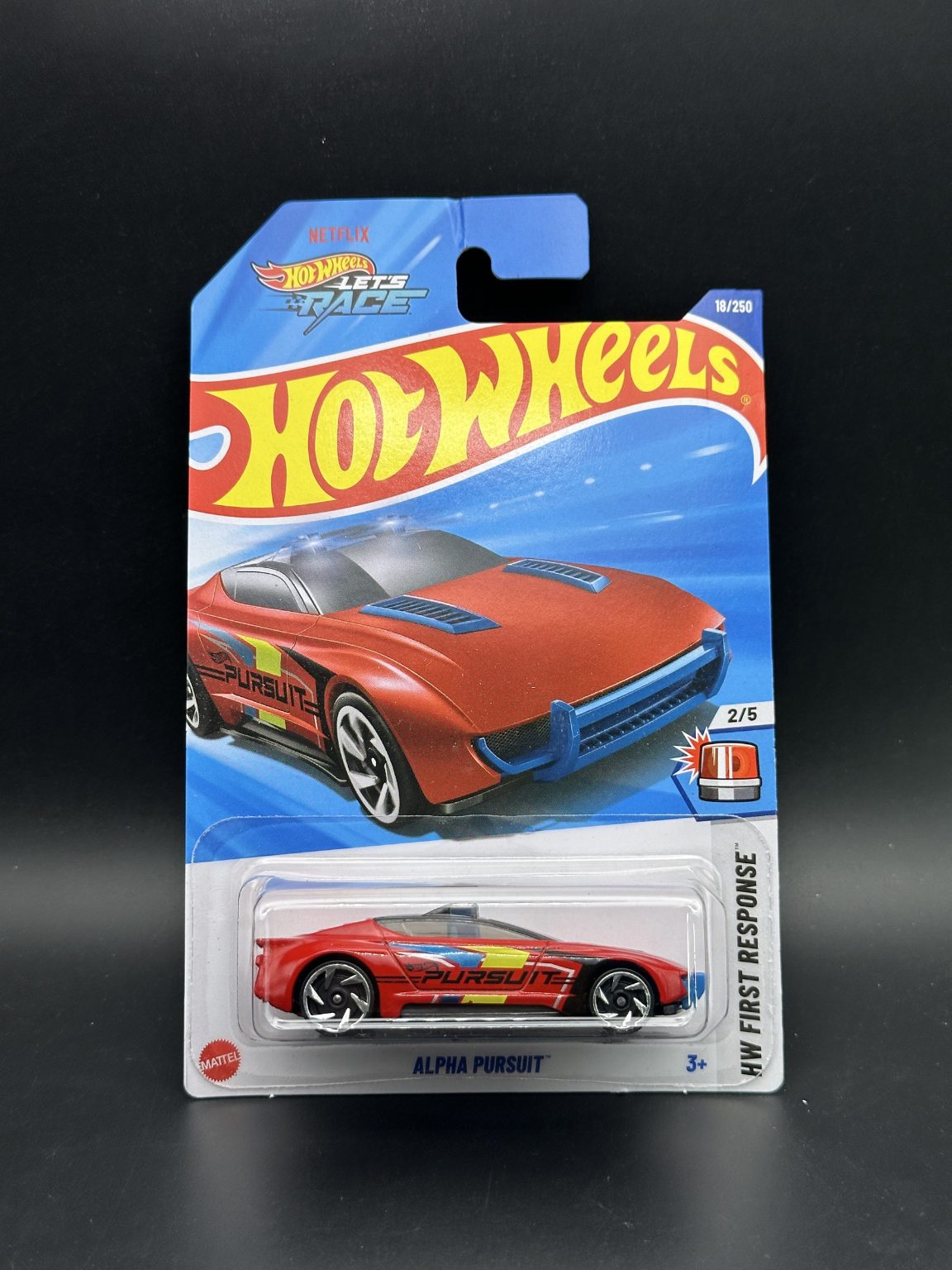 HOT WHEELS - ALPHA PURSUIT (2025) - HW FIRST RESPONSE 2/5