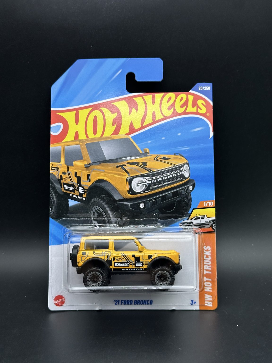 HOT WHEELS - 21 FORD BRONCO (2025) - HW HOT TRUCKS 1/10