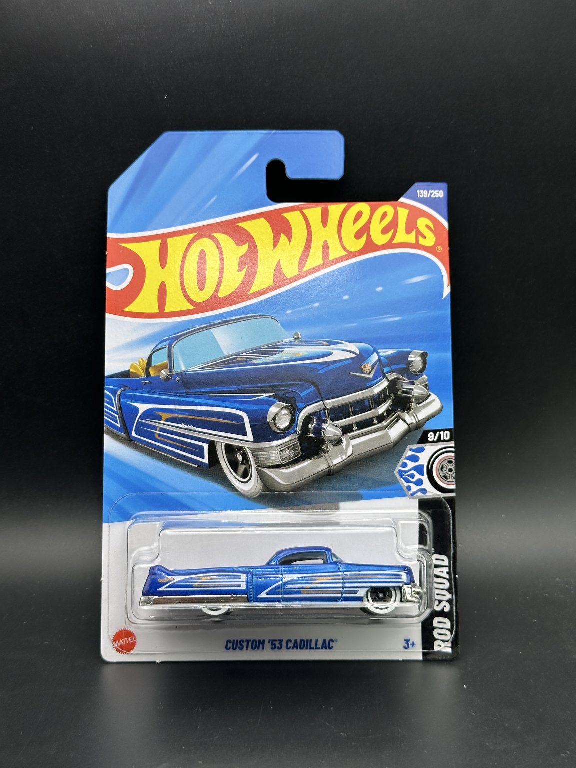 HOT WHEELS - CUSTOM 53 CADILLAC (2025) - HW ROD SQUAD 9/10