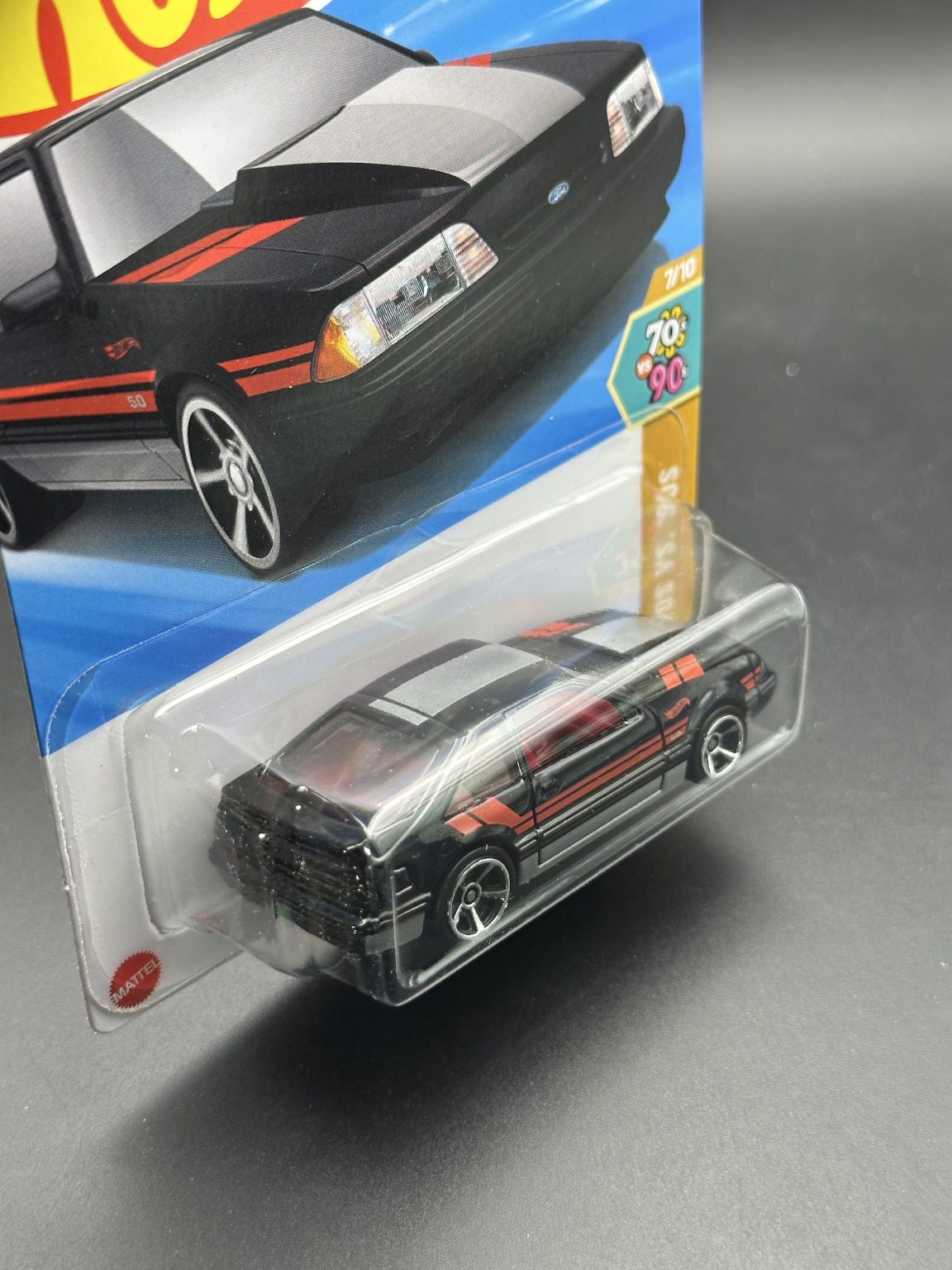 HOT WHEELS - 92 FORD MUSTANG (2025) - HW 70s VS 90s 7/10