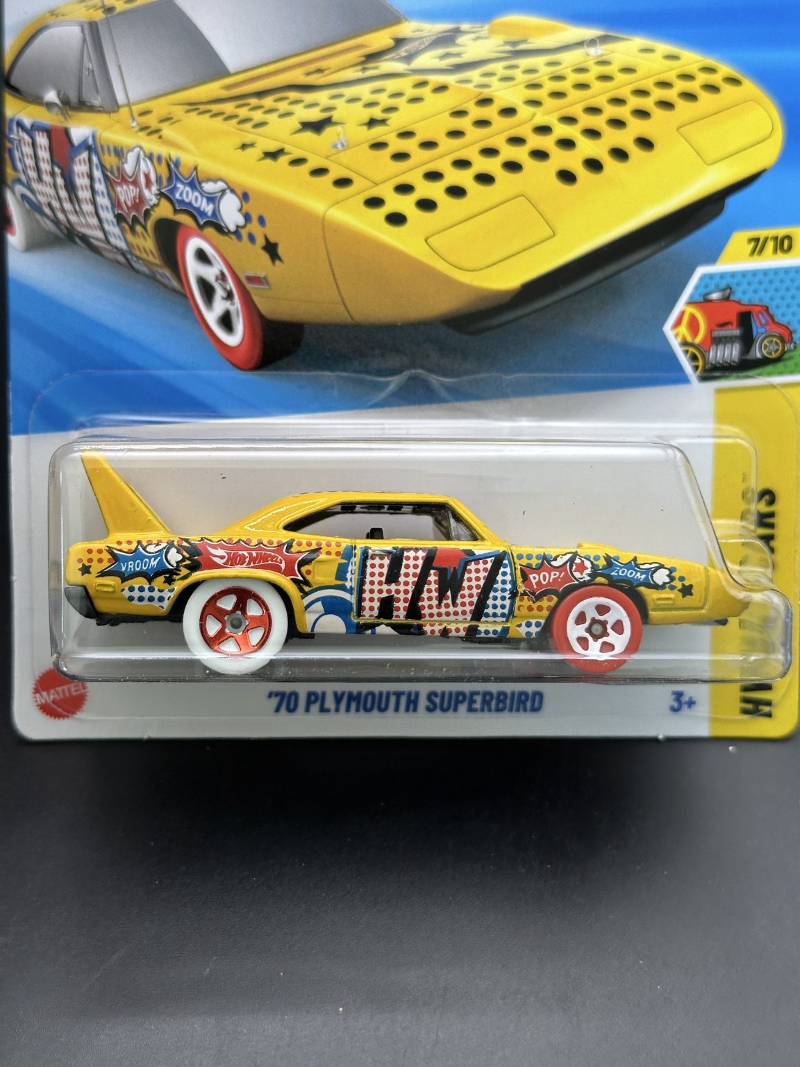 HOT WHEELS - 70 PLYMOUTH SUPERBIRD (2025) - HW ART CARS 7/10
