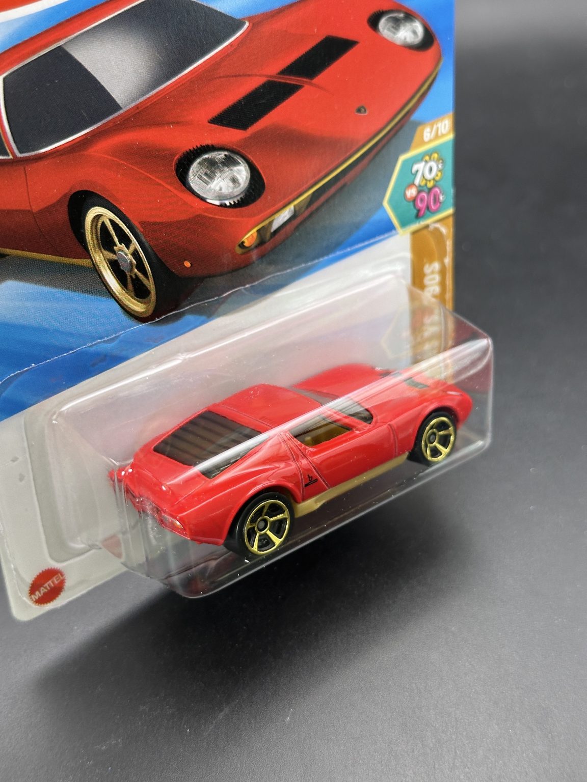 HOT WHEELS - 71 LAMBORGHINI MIURA SV (2025) - HW 70s VS 90s 6/10