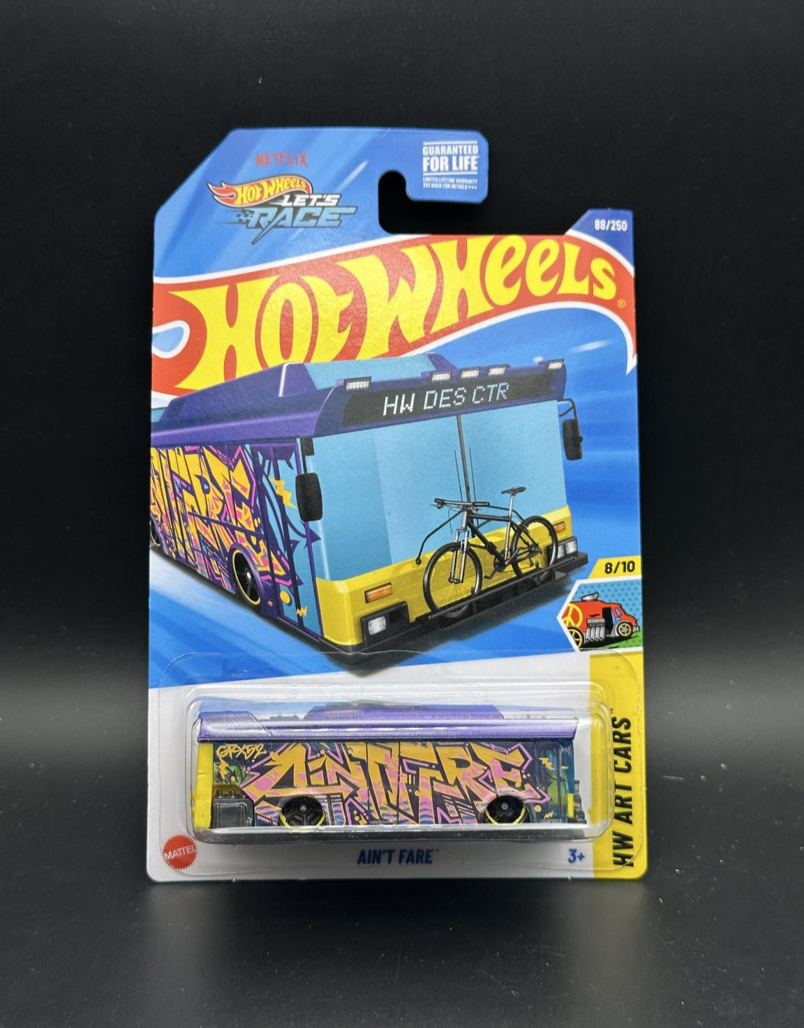 HOT WHEELS - AINT FARE (2025) - HW ART CARS 8/10