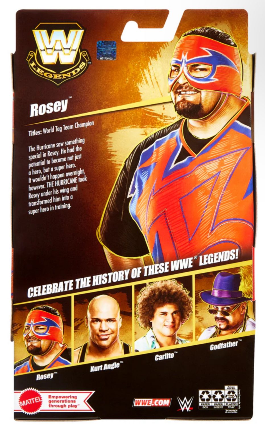 WWE ELITE COLLECTION - LEGENDS - ROSEY - SERIES 26 - ACTION FIGURE