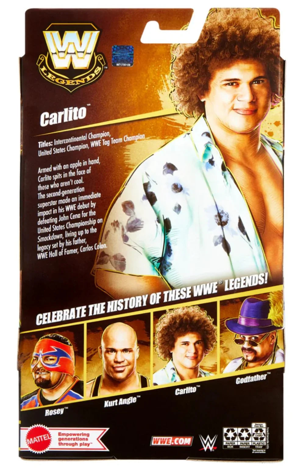 WWE ELITE COLLECTION - LEGENDS - CARLITO - SERIES 26 - ACTION FIGURE