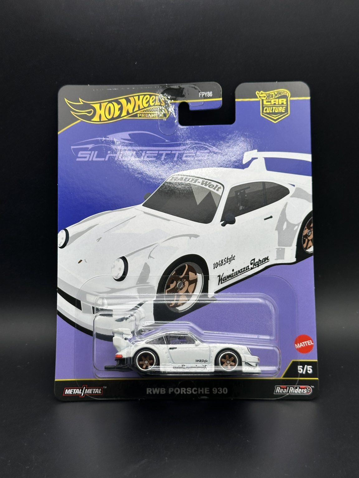 HOT WHEELS - RWB PORSCHE 930 (2025) - CAR CULTURE - SILHOUETTES 5/5