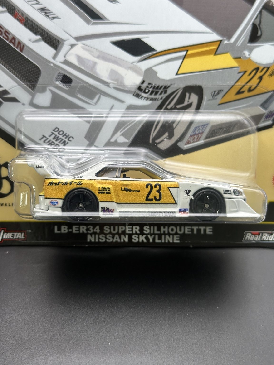 HOT WHEELS - LB ER34 SUPER NISSAN SKYLINE (2025) - CAR CULTURE - SILHOUETTES 1/5