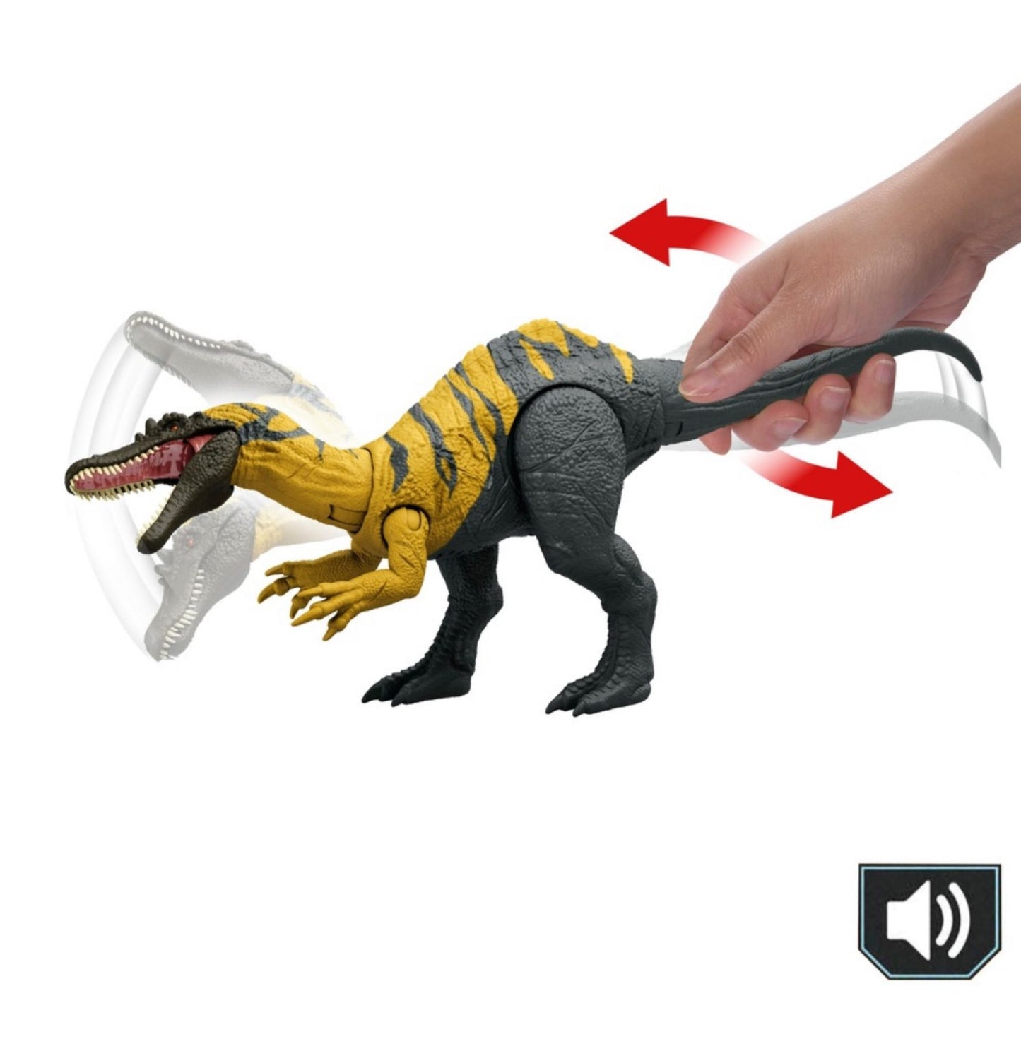 JURASSIC WORLD CHAOS THEORY DINOSAUR - CERATOSUCHOPS - ACTION FIGURE WILD ROAR