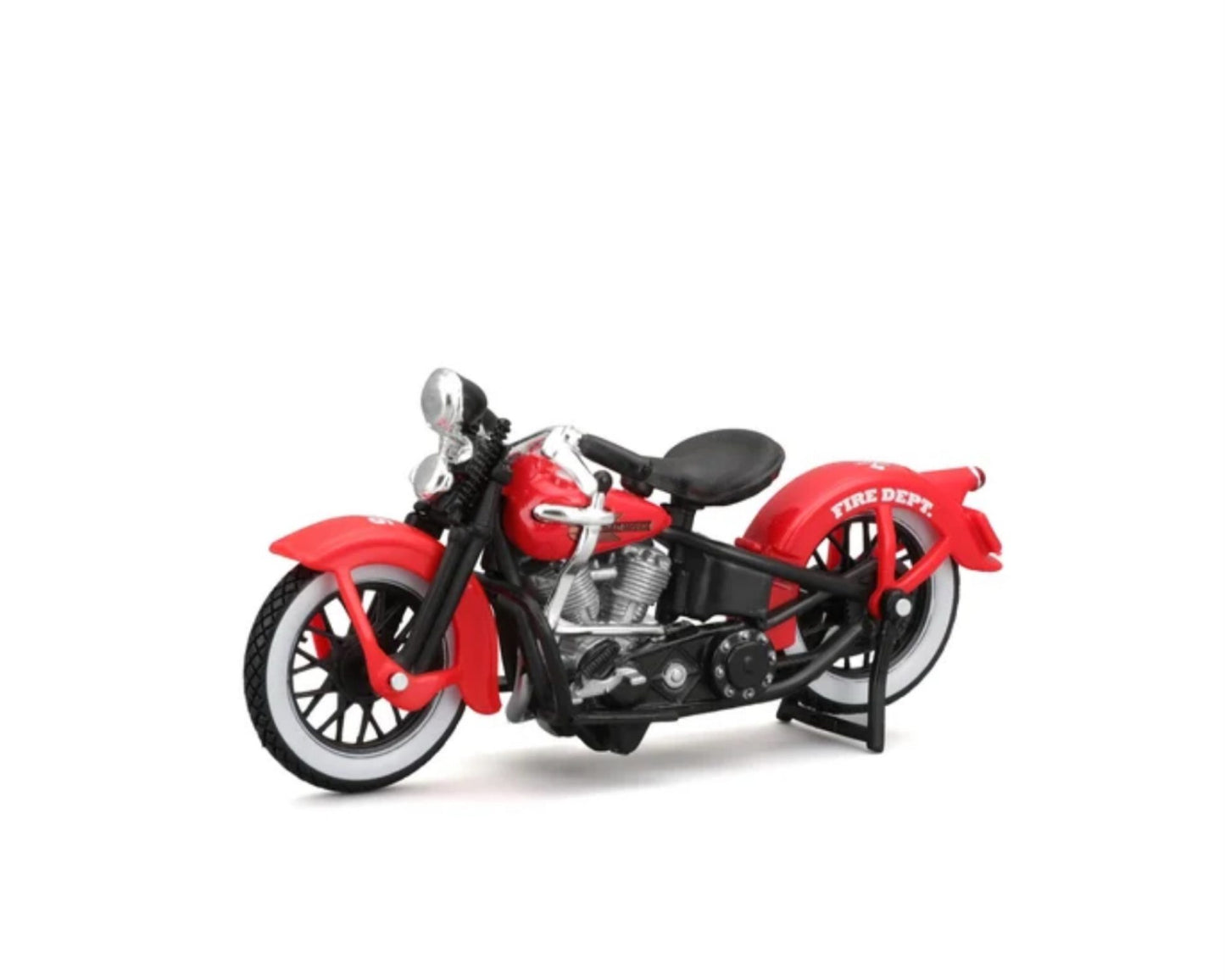 MAISTO - 1948 FORD F1 PICKUP - 1936 EL KNUCKLEHEAD - HARLEY DAVIDSON - 1:24 SCALE