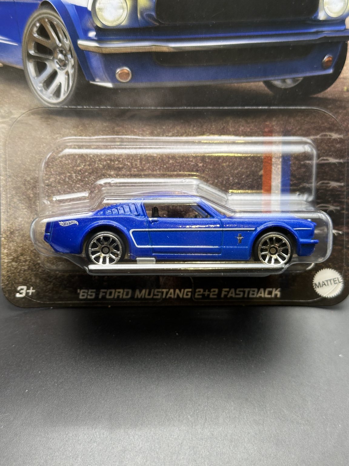 HOT WHEELS - 65 FORD MUSTANG 2 + 2 FASTBACK (2025) MUSTANG 60 YEARS 5/5