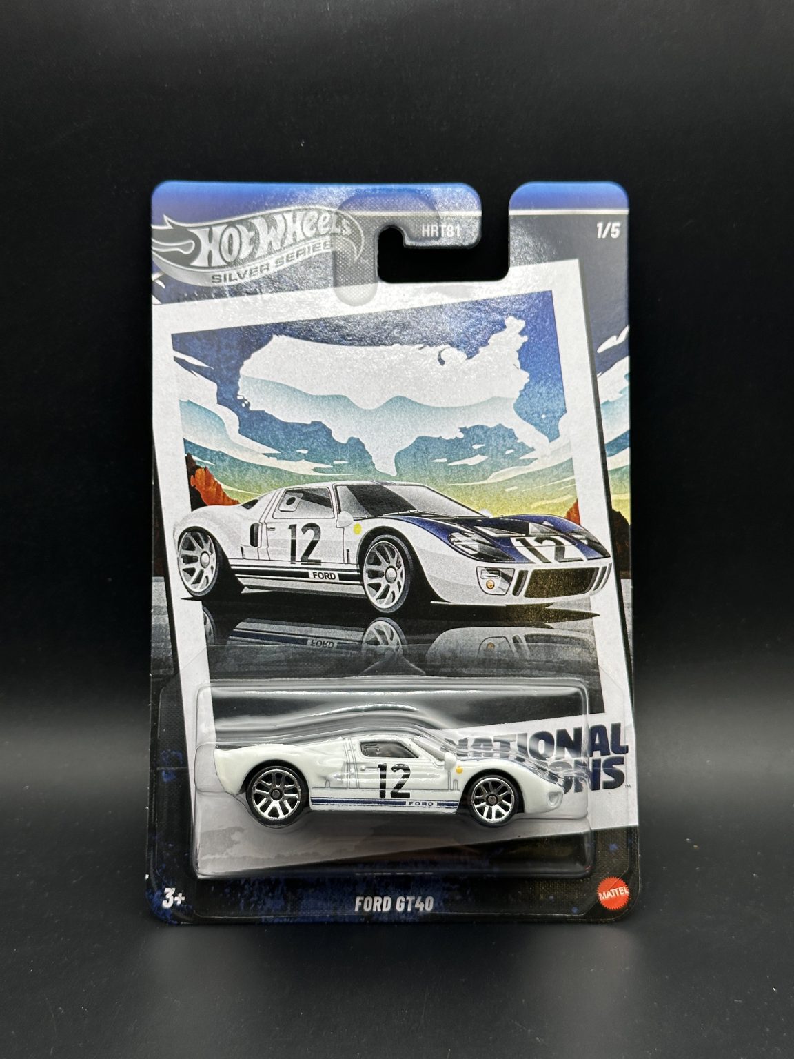 HOT WHEELS - FORD GT40 (2025) - NATIONAL ICONS SERIES 1/5
