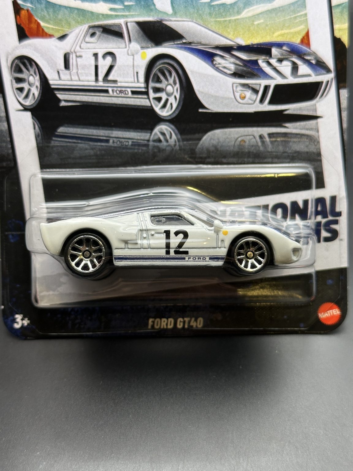 HOT WHEELS - FORD GT40 (2025) - NATIONAL ICONS SERIES 1/5