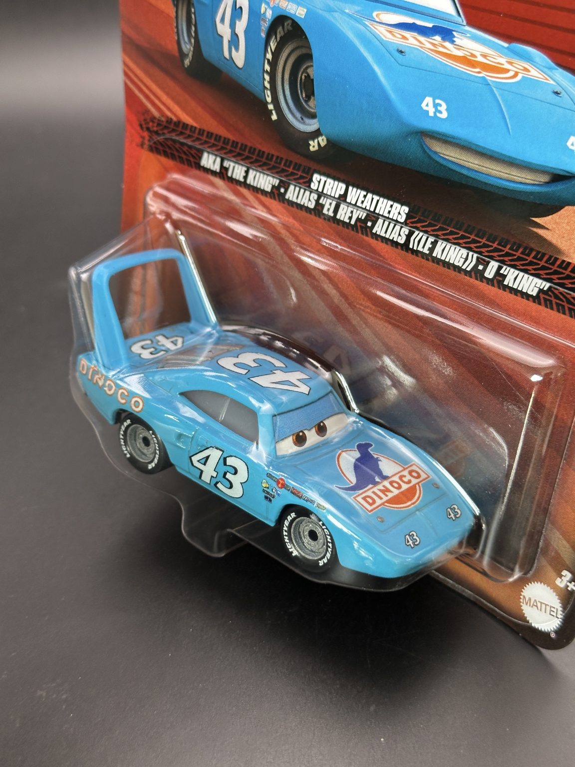 DISNEY PIXAR CARS - STRIP WEATHERS AKA THE KING - CARS - DIECAST